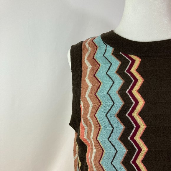 NWT Missoni for Target XL Multicolor Zigzag Knit Dress ‑ Designer Collab - Picture 5 of 8